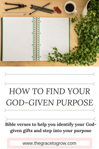 Finding God's Purpose For My Life - The Grace To Grow